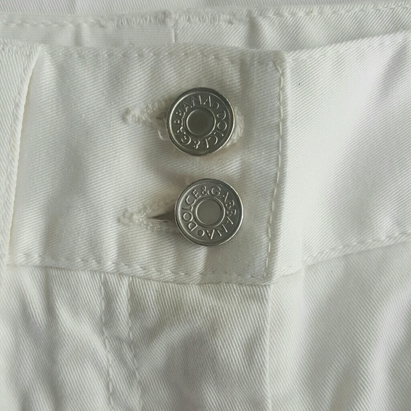 Dolce and Gabbana White Jeans 40 - Picture 6 of 8